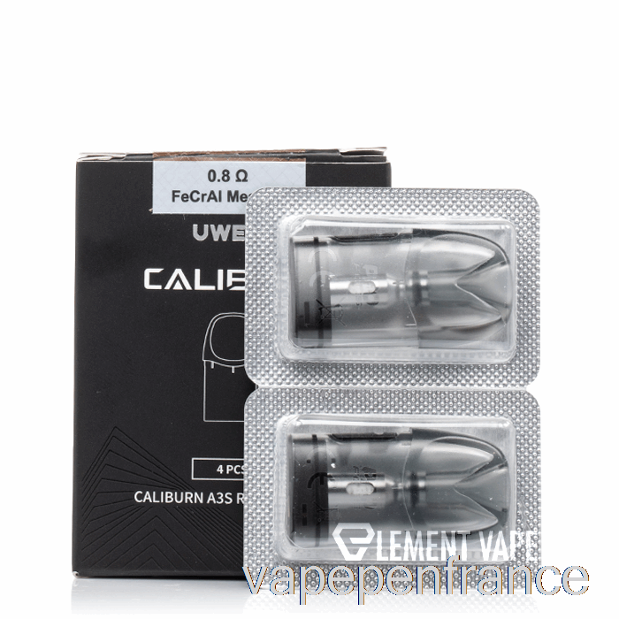 Uwell Caliburn A3s Gousses De Remplacement 0,8ohm Gousses Stylo Vape